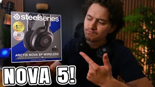 NEW SteelSeries Arctis Nova 5P Unboxing amp Setup [upl. by Bobby]