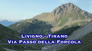 Livigno  Tirano via passo della Forcola [upl. by Mueller]