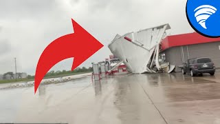 Storm chaser intercepts MONSTER WIND BAG in Chester IL [upl. by Byram]