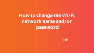 Technicolor TG799vnv2  TG588v  TG589vnv3  TG589vnv2  How to change the WiFi network name [upl. by Hsital]