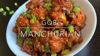 No Deep Fry Gobi Cauliflower Manchurian  Crispy Gobi Manchurian  Airfryer Recipe [upl. by Parent]