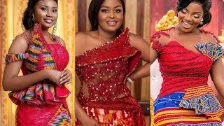 Kente Styles For Engagement Latest Kente Styles For African Weddings [upl. by Ayocal505]