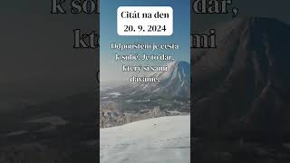 Citát na den 20—9—2024 inspirace relax trending [upl. by Daly]