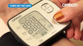 OMRON Wrist Blood Pressure Monitor HEM6221 [upl. by Apur169]