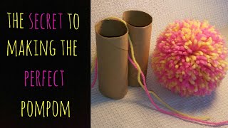 The Secret to Making the Perfect Pom Pom [upl. by Noyar]