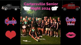 Cartersville Senior Night 2024 [upl. by Aicerg555]