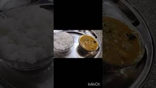 Todays lunch menu bottle gourd sambar prawn pickle Beans carrot frybesan laddusubscribe [upl. by Annyahs25]