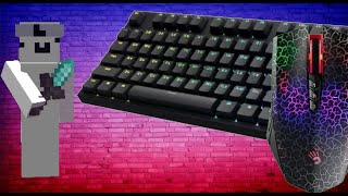 Keyboard  Mouse Sounds ASMR  RuHypixel BedWars [upl. by Sausa]