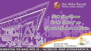 October 30 2024  Wednesday  530 AM Mass [upl. by Eenaej479]