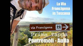 Via Francigena Toscana  1 Tappa Pontremoli  Aulla [upl. by Dietsche]