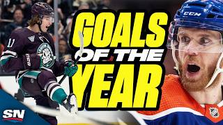 Best Goals Of The 202324 NHL Season [upl. by Nibbor]