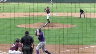 2013 Draft RHP Kyle Finnegan Texas State [upl. by Celine677]