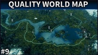 Skyrim Mod Spotlight  9  A Quality World Map With Roads [upl. by Yatnuahs384]