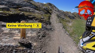 Bike Arena Ischgl  Velill Traill  DH  Tour 19  Tob to Bottom 102 km [upl. by Rechaba]