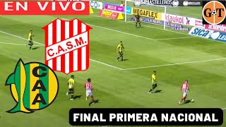 ALDOSIVI VS SAN MARIN TUCUMAN EN VIVO ⚽ FINAL PRIMERA NACIONAL  Ascenso 🌎 GRANEGA [upl. by Noiram855]