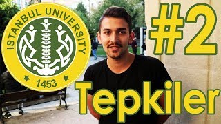 İstanbul Üniversitesi  Okuduğun Bölümü Söylediğinde Aldığın Tepki 2 [upl. by Shien]