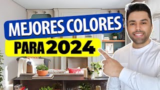 TOP 10 COLORES 2024 como INCLUIRLOS y COMBINARLOS CORRECTAMENTE INTERIORISMO [upl. by Sachiko190]