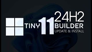 Debloating Windows 11 24H2 With Tiny11 Builder [upl. by Hsizan987]