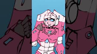 Arcee IDW Nose que hice xd transformers tf ibispaintxart idwcomics nosequeponerxd random [upl. by Ynamreg]