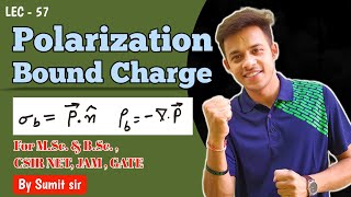 Polarization  Bound Charge  Surface and volume Bound charge  csirnet csirugcnet iitjam [upl. by Adnorahs596]