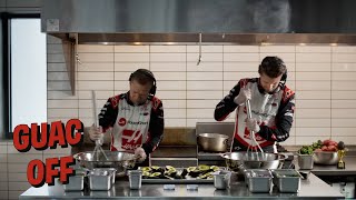 Who makes the best guacamole 🥑 Nico Hulkenberg or Kevin Magnussen [upl. by Iosep399]