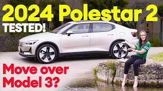 DRIVEN New Polestar 2 2024 Has the Tesla Model 3 finally met its match [upl. by Asseniv574]