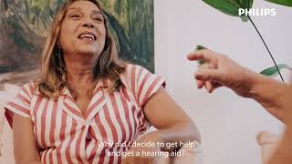 Philips Hearing Solutions Testimonial user Otilia [upl. by Ganiats]