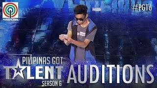 Pilipinas Got Talent 2018 Auditions Jepthah Callitong  Magic [upl. by Marya]