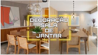 DICAS DE COMO DECORAR SALA DE JANTAR  APRENDA A ESCOLHER OS MÓVEIS PARA SALA DE JANTAR [upl. by Boyden]