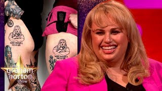 Rebel Wilsons Fans Love Getting Tattoos Of Her  The Graham Norton Show [upl. by Secnarfyram783]