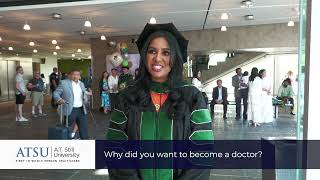 ATSUSOMA Doctor of Osteopathic Medicine Graduate Testimonial  Tahmin Akiha Hassan DO 24 [upl. by Gesner]