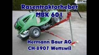 Rasentraktorheber MBK 601 [upl. by Kory923]