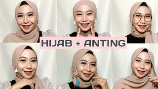 TUTORIAL HIJAB PASHMINA SIMPLE PART 3 DENGAN ANTING 2020 SIMPLE  Nilasari [upl. by Drahnreb]