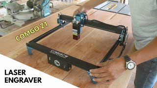 Comgrow COMGO Z1 Laser Engraver  Unboxing amp Assembly [upl. by Coughlin]