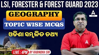 Livestock Inspector Forester And Forest Guard 2023  Geography  Facts Of Odisha [upl. by Gnaig541]