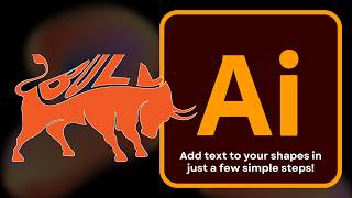 Tutorial on Using Text Within Shapes in Adobe Illustrator [upl. by Stalder]