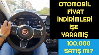 OTOMOBİL FİYAT İNDİRİMLERİ İŞE YARAMIŞ  100000 ARAÇ SATTILAR [upl. by Asina]