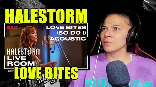 Halestorm  quotLove Bites So Do Iquot captured in The Live Room  Reaction [upl. by Ilrebmik]