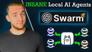 Ollama  OpenAIs Swarm  EASILY Run AI Agents Locally [upl. by Basil]