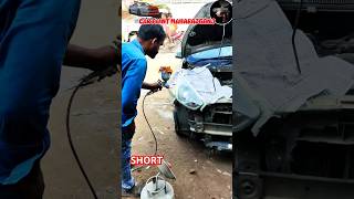 headlight clear coat spray shortvideo viralvideos facebook trendingreels instgram [upl. by Einiar]