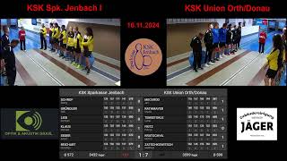 KSK Sparkasse Jenbach I vs KSK Union OrthDonau [upl. by Llewop306]