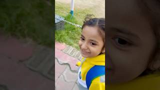 School Jane ki itni jaldi our Khushi schooltime happy youtubeshorts [upl. by Hesler]