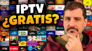 Ver TV Gratis con IPTV ¿Es Legal [upl. by Uchish]