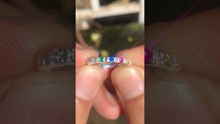 A Ring with Stones of Different Colors jewelry handmade Short [upl. by Ydurt10]