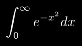 Feynman integration example 9  The Gaussian Integral [upl. by Kronfeld]