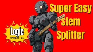 How to Use Stem Splitter in Logic Pro 11 [upl. by Corkhill178]