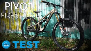 Test Pivot firebird 29  Vtt Enduro 29 pouces 2019 [upl. by Ingra891]