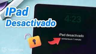 iPad está desactivado conectarse a iTunes✅ 3 Soluciones [upl. by Crifasi]