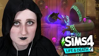 lilgrimsie plays The Sims 4 Life amp Death Streamed 103124 [upl. by Barcus645]