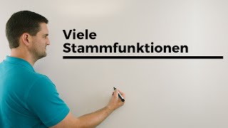 Stammfunktionen warum plus C Integration Mathematik  Mathe by Daniel Jung [upl. by Durrett]